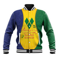 SVG Vincy Mas Baseball Jacket Saint Vincent and the Grenadines National Carnival - Wonder Print Shop