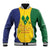 SVG Vincy Mas Baseball Jacket Saint Vincent and the Grenadines National Carnival - Wonder Print Shop