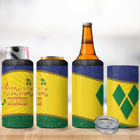 SVG Vincy Mas 4 in 1 Can Cooler Tumbler Saint Vincent and the Grenadines National Carnival - Wonder Print Shop