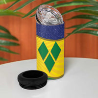 SVG Vincy Mas 4 in 1 Can Cooler Tumbler Saint Vincent and the Grenadines National Carnival - Wonder Print Shop