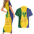 SVG Vincy Mas Couples Matching Short Sleeve Bodycon Dress and Hawaiian Shirt Saint Vincent and the Grenadines National Carnival - Wonder Print Shop
