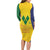SVG Vincy Mas Family Matching Long Sleeve Bodycon Dress and Hawaiian Shirt Saint Vincent and the Grenadines National Carnival - Wonder Print Shop