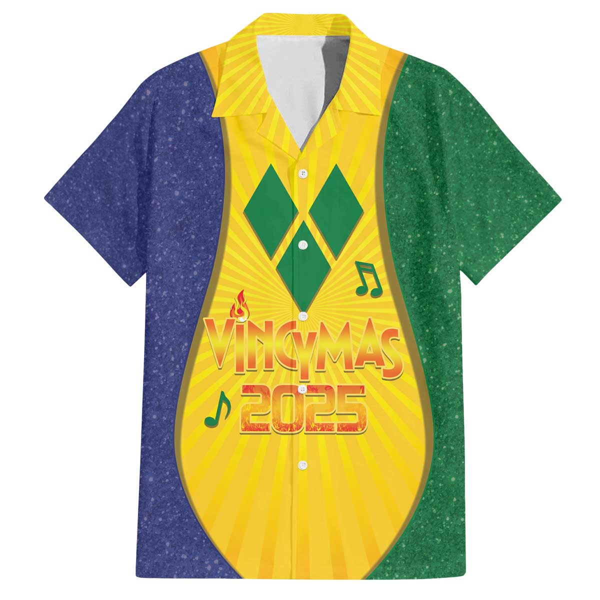 SVG Vincy Mas Family Matching Off The Shoulder Long Sleeve Dress and Hawaiian Shirt Saint Vincent and the Grenadines National Carnival - Wonder Print Shop