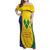 SVG Vincy Mas Family Matching Off Shoulder Maxi Dress and Hawaiian Shirt Saint Vincent and the Grenadines National Carnival - Wonder Print Shop