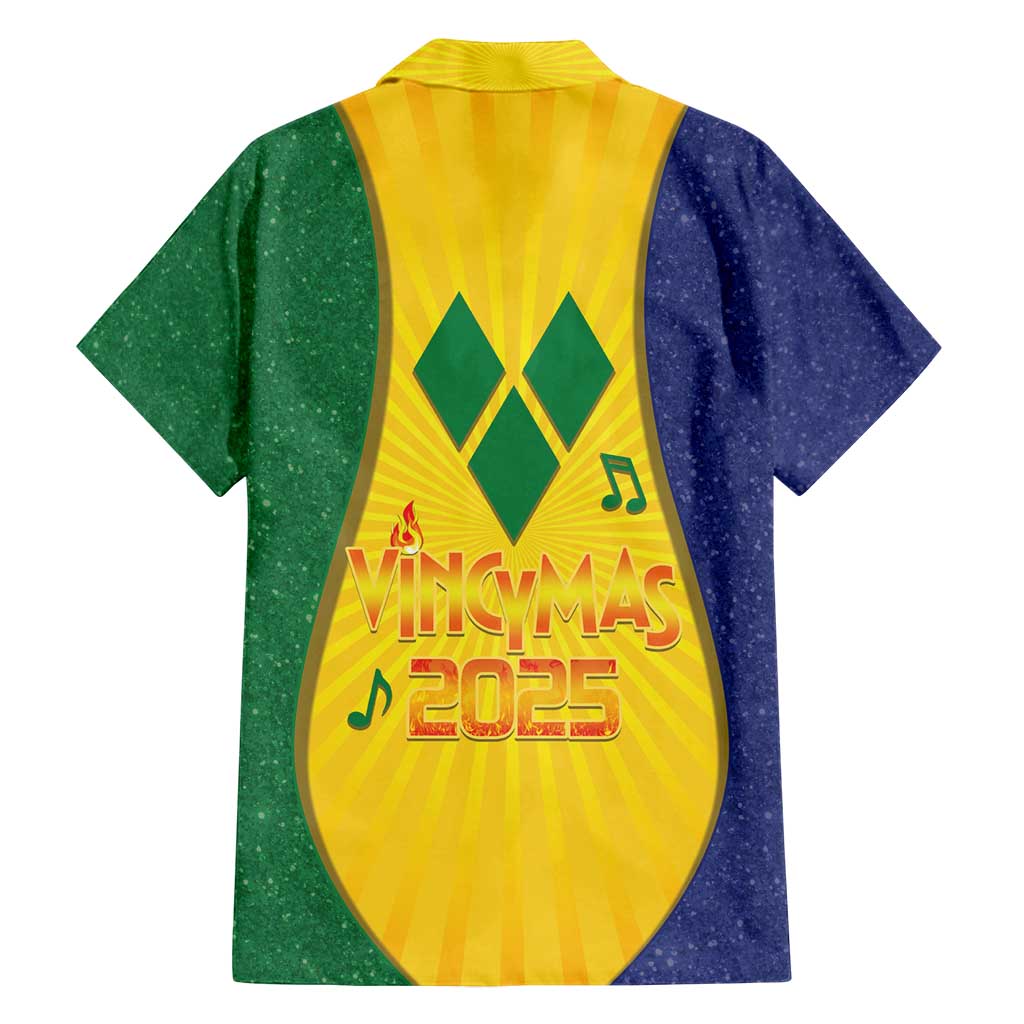 SVG Vincy Mas Family Matching Off Shoulder Short Dress and Hawaiian Shirt Saint Vincent and the Grenadines National Carnival - Wonder Print Shop