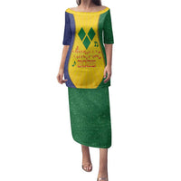 SVG Vincy Mas Family Matching Puletasi and Hawaiian Shirt Saint Vincent and the Grenadines National Carnival - Wonder Print Shop