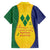 SVG Vincy Mas Family Matching Summer Maxi Dress and Hawaiian Shirt Saint Vincent and the Grenadines National Carnival - Wonder Print Shop