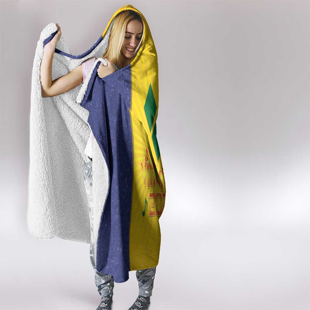 SVG Vincy Mas Hooded Blanket Saint Vincent and the Grenadines National Carnival - Wonder Print Shop