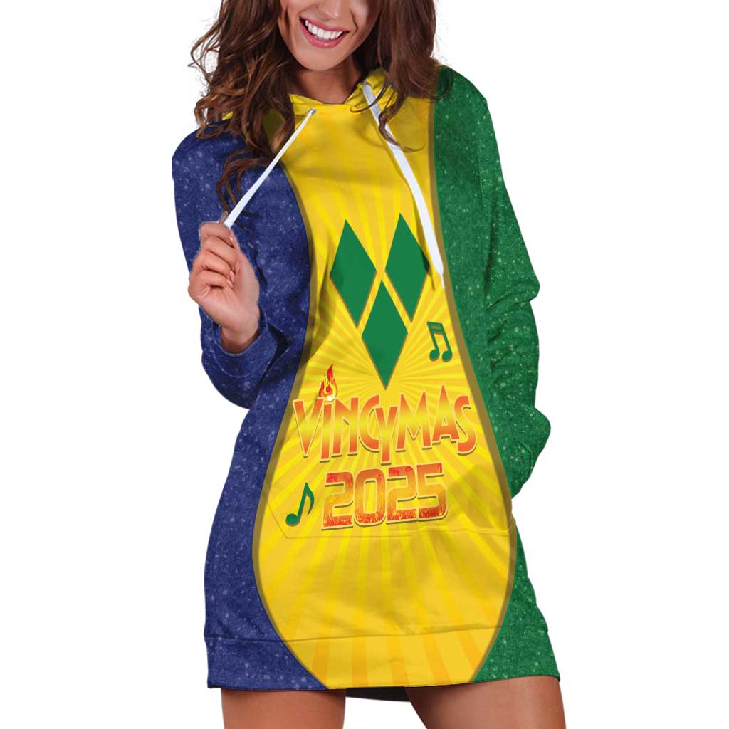 SVG Vincy Mas Hoodie Dress Saint Vincent and the Grenadines National Carnival - Wonder Print Shop