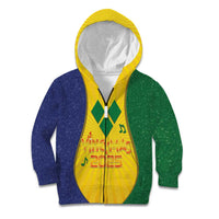 SVG Vincy Mas Kid Hoodie Saint Vincent and the Grenadines National Carnival - Wonder Print Shop