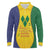 SVG Vincy Mas Long Sleeve Polo Shirt Saint Vincent and the Grenadines National Carnival - Wonder Print Shop