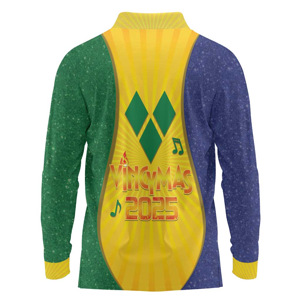 SVG Vincy Mas Long Sleeve Polo Shirt Saint Vincent and the Grenadines National Carnival - Wonder Print Shop