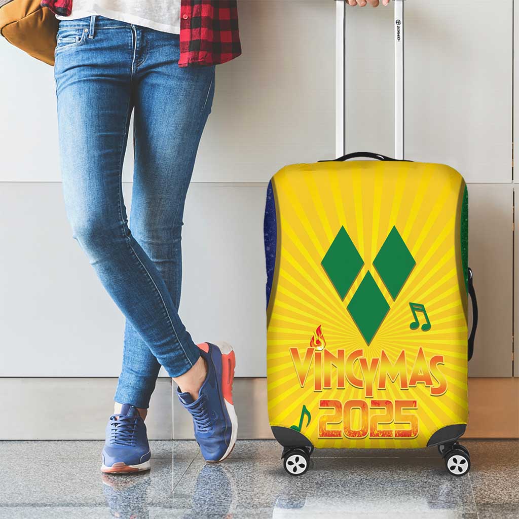 SVG Vincy Mas Luggage Cover Saint Vincent and the Grenadines National Carnival - Wonder Print Shop