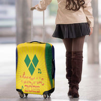SVG Vincy Mas Luggage Cover Saint Vincent and the Grenadines National Carnival - Wonder Print Shop
