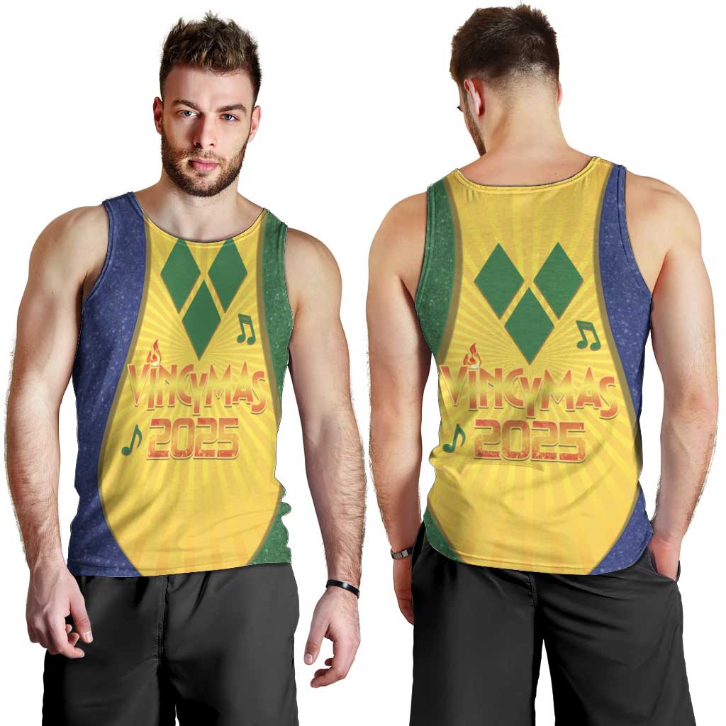SVG Vincy Mas Men Tank Top Saint Vincent and the Grenadines National Carnival - Wonder Print Shop