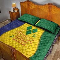 SVG Vincy Mas Quilt Bed Set Saint Vincent and the Grenadines National Carnival - Wonder Print Shop