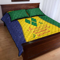 SVG Vincy Mas Quilt Bed Set Saint Vincent and the Grenadines National Carnival - Wonder Print Shop