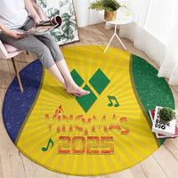 SVG Vincy Mas Round Carpet Saint Vincent and the Grenadines National Carnival - Wonder Print Shop