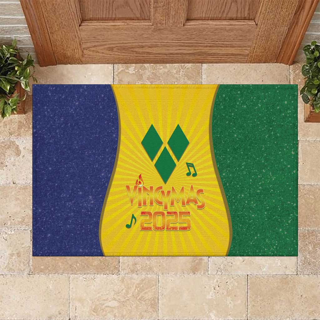 SVG Vincy Mas Rubber Doormat Saint Vincent and the Grenadines National Carnival - Wonder Print Shop
