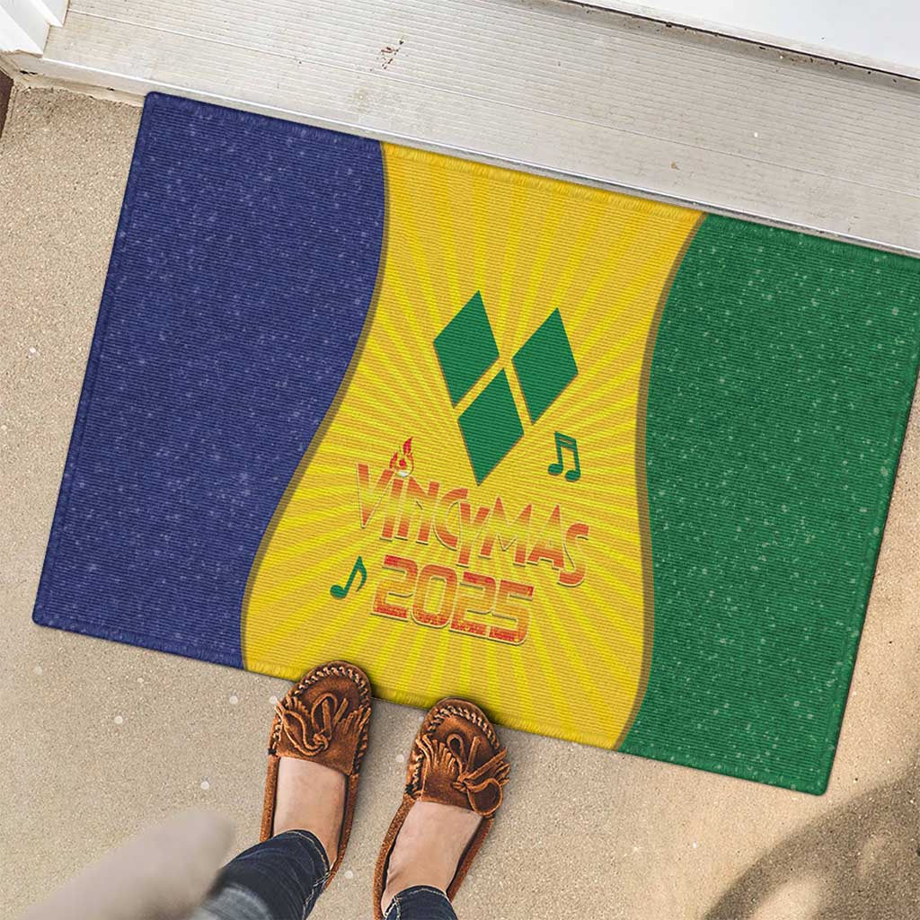 SVG Vincy Mas Rubber Doormat Saint Vincent and the Grenadines National Carnival - Wonder Print Shop