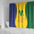 SVG Vincy Mas Shower Curtain Saint Vincent and the Grenadines National Carnival - Wonder Print Shop