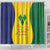 SVG Vincy Mas Shower Curtain Saint Vincent and the Grenadines National Carnival - Wonder Print Shop