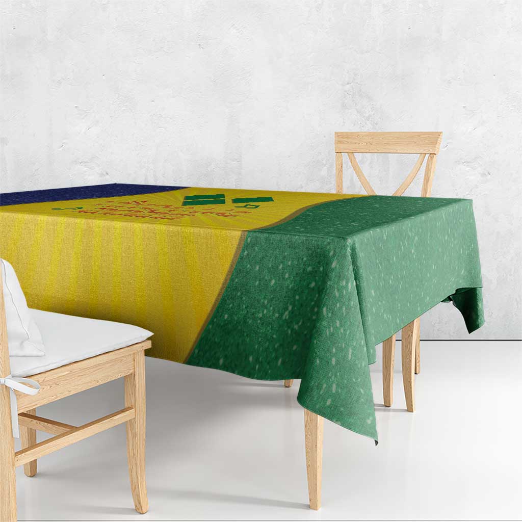 SVG Vincy Mas Tablecloth Saint Vincent and the Grenadines National Carnival - Wonder Print Shop