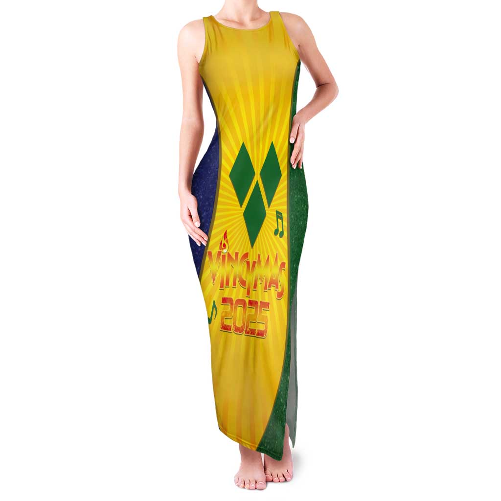 SVG Vincy Mas Tank Maxi Dress Saint Vincent and the Grenadines National Carnival - Wonder Print Shop
