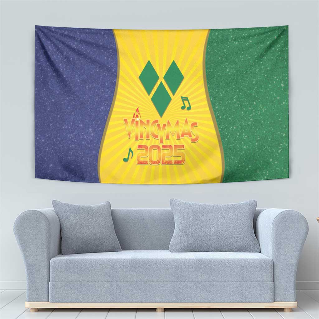 SVG Vincy Mas Tapestry Saint Vincent and the Grenadines National Carnival - Wonder Print Shop