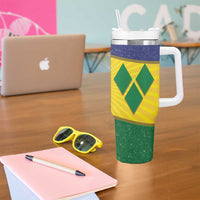 SVG Vincy Mas Tumbler With Handle Saint Vincent and the Grenadines National Carnival - Wonder Print Shop