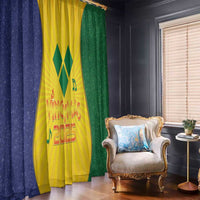 SVG Vincy Mas Window Curtain Saint Vincent and the Grenadines National Carnival - Wonder Print Shop