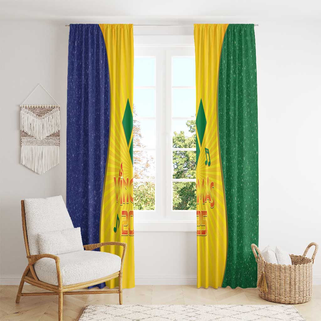 SVG Vincy Mas Window Curtain Saint Vincent and the Grenadines National Carnival - Wonder Print Shop