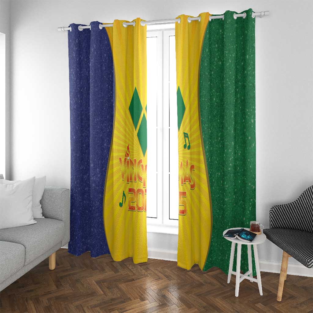 SVG Vincy Mas Window Curtain Saint Vincent and the Grenadines National Carnival - Wonder Print Shop