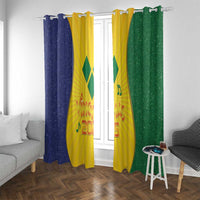 SVG Vincy Mas Window Curtain Saint Vincent and the Grenadines National Carnival - Wonder Print Shop