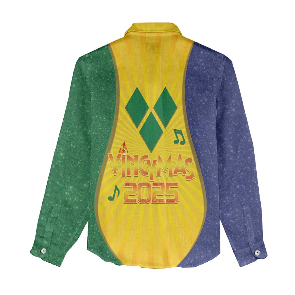 SVG Vincy Mas Women Casual Shirt Saint Vincent and the Grenadines National Carnival - Wonder Print Shop