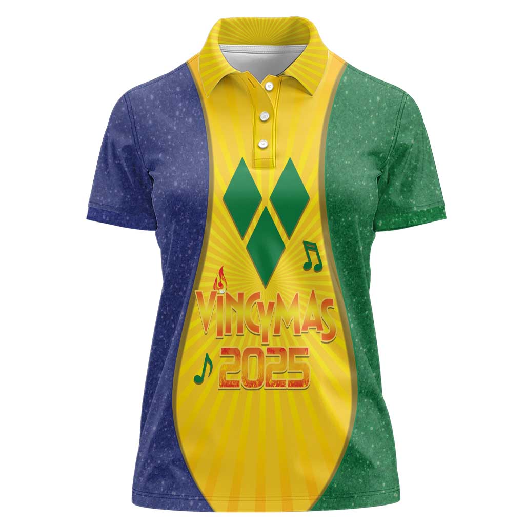 SVG Vincy Mas Women Polo Shirt Saint Vincent and the Grenadines National Carnival - Wonder Print Shop