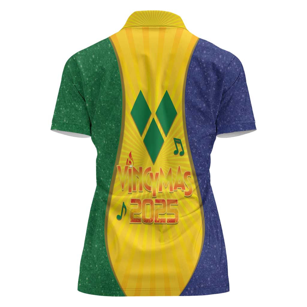 SVG Vincy Mas Women Polo Shirt Saint Vincent and the Grenadines National Carnival - Wonder Print Shop