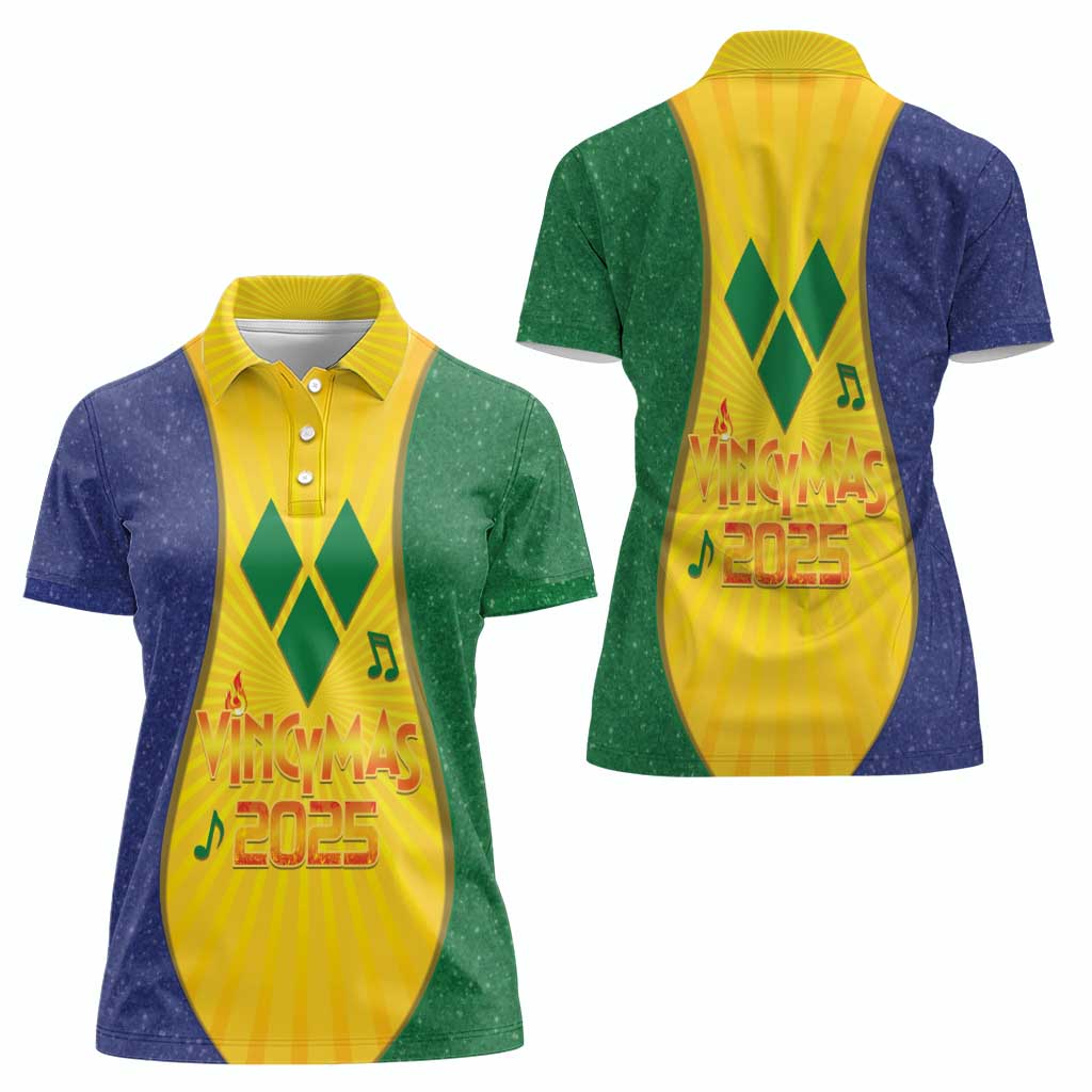 SVG Vincy Mas Women Polo Shirt Saint Vincent and the Grenadines National Carnival - Wonder Print Shop