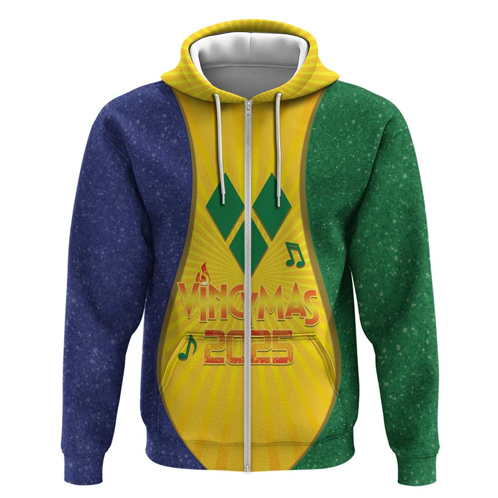 SVG Vincy Mas Zip Hoodie Saint Vincent and the Grenadines National Carnival - Wonder Print Shop