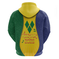 SVG Vincy Mas Zip Hoodie Saint Vincent and the Grenadines National Carnival - Wonder Print Shop