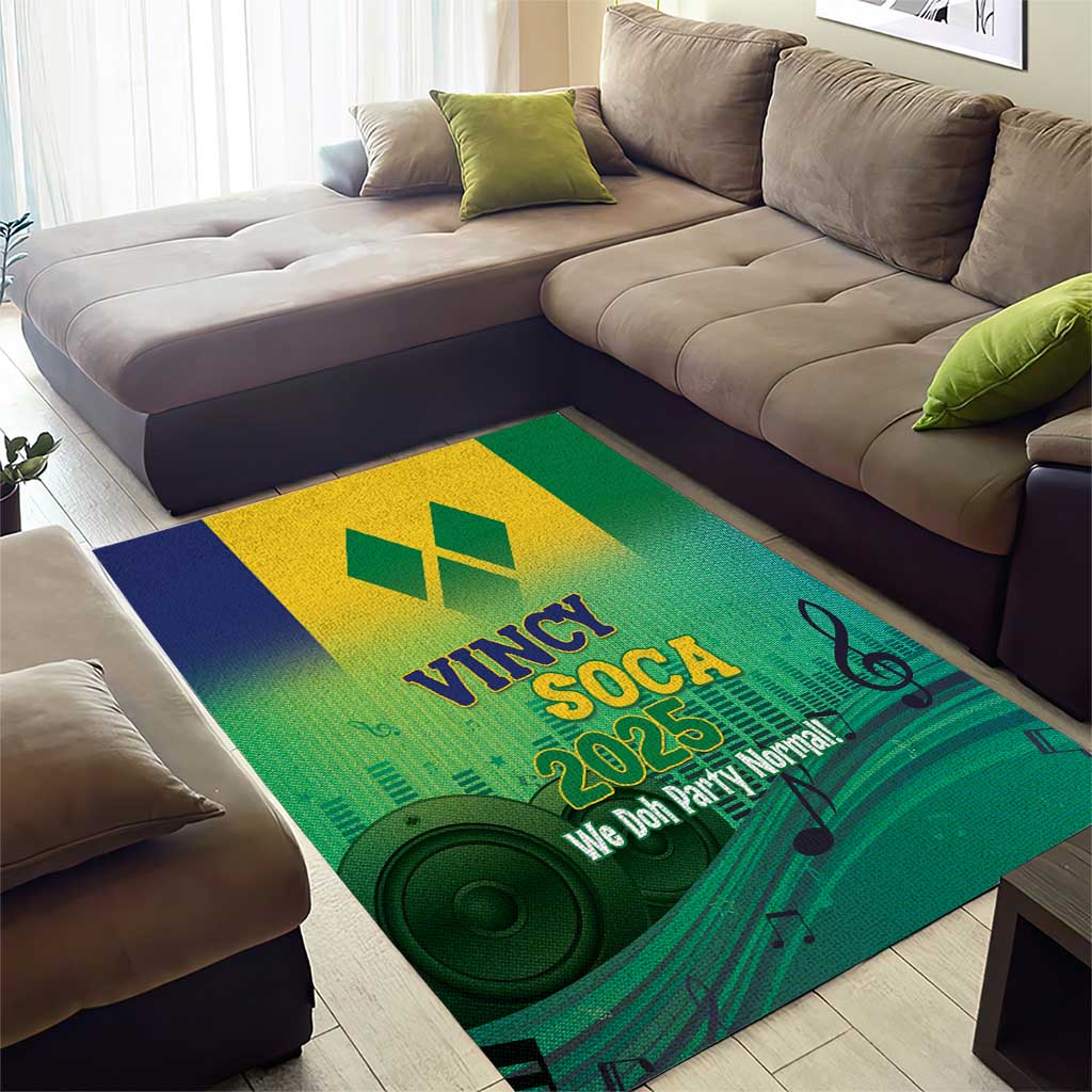 Vincy Mas 2025 Area Rug Vincy Soca We Doh Party Normal - Wonder Print Shop