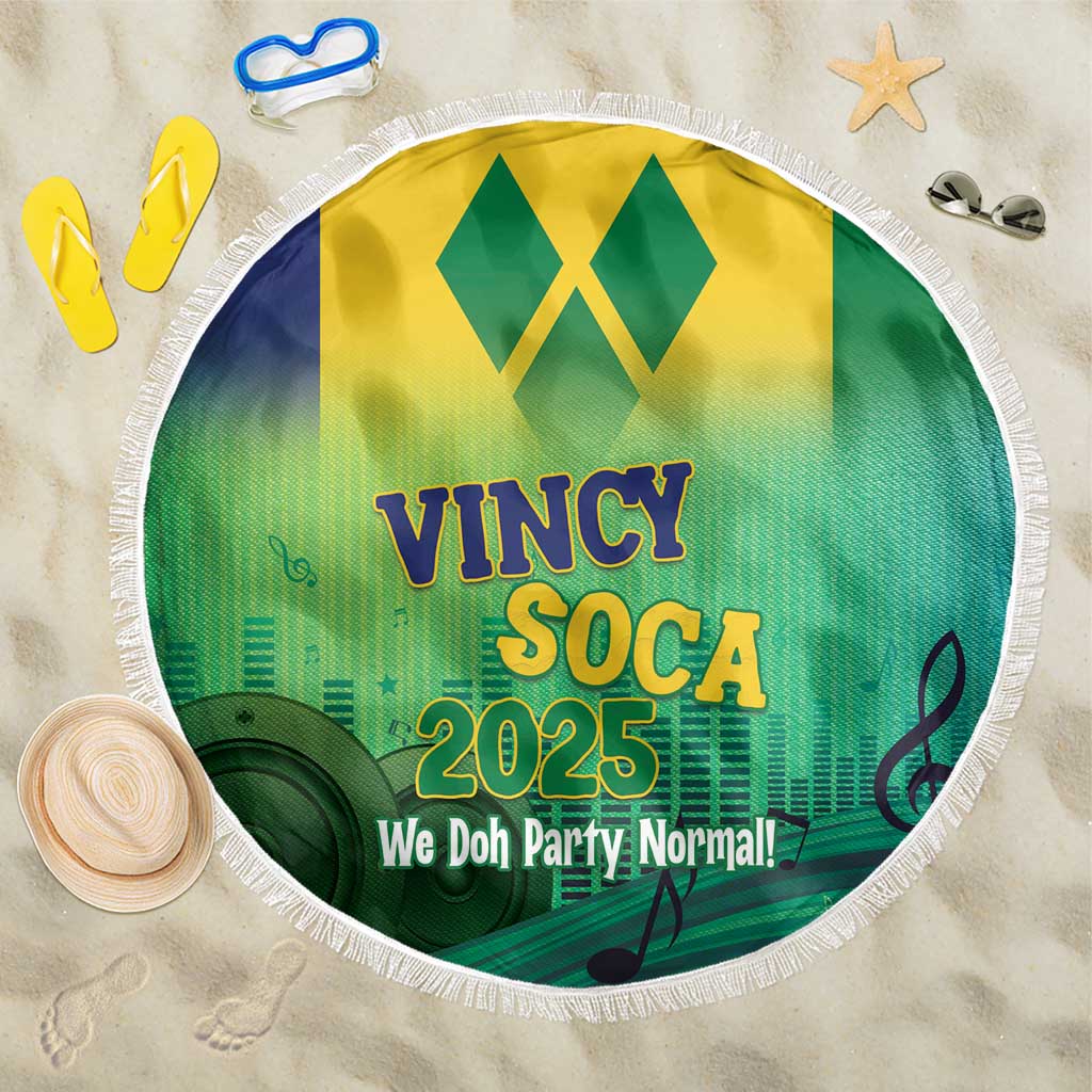 Vincy Mas 2025 Beach Blanket Vincy Soca We Doh Party Normal - Wonder Print Shop