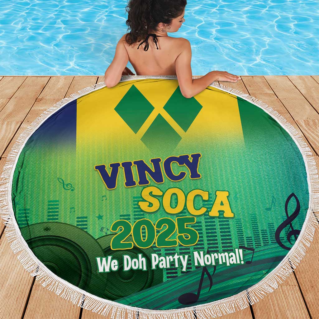 Vincy Mas 2025 Beach Blanket Vincy Soca We Doh Party Normal - Wonder Print Shop