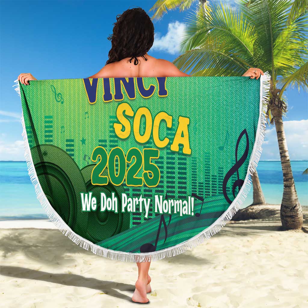 Vincy Mas 2025 Beach Blanket Vincy Soca We Doh Party Normal - Wonder Print Shop