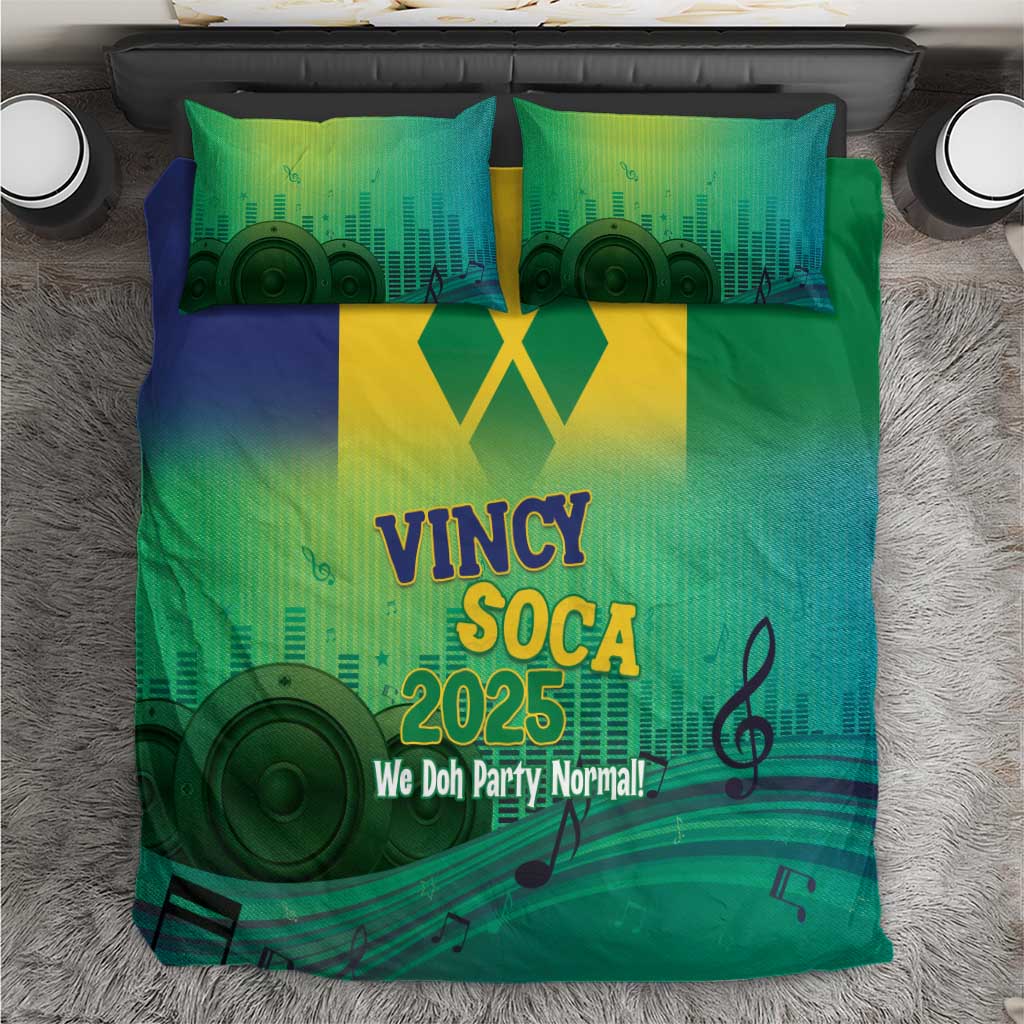 Vincy Mas 2025 Bedding Set Vincy Soca We Doh Party Normal - Wonder Print Shop