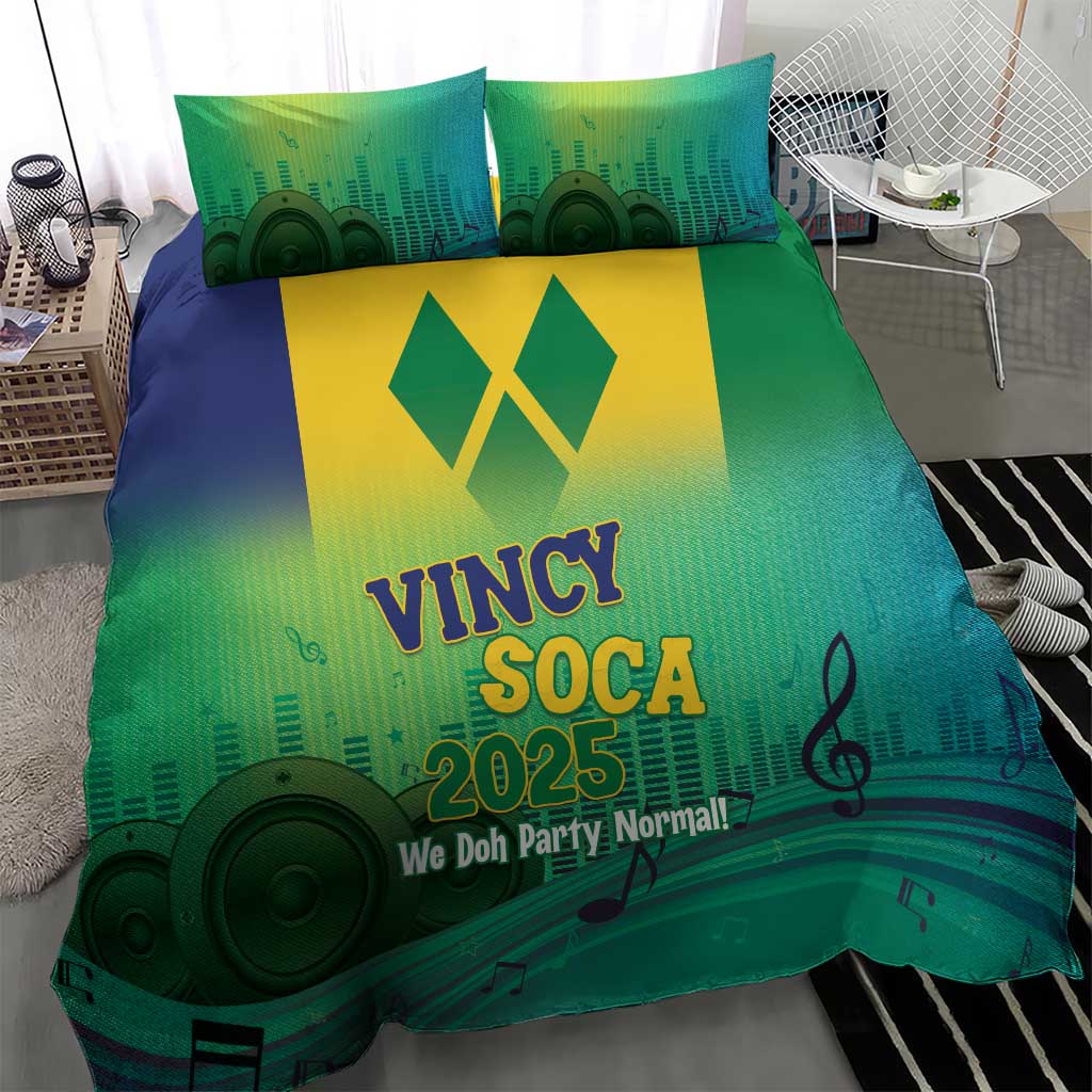 Vincy Mas 2025 Bedding Set Vincy Soca We Doh Party Normal - Wonder Print Shop