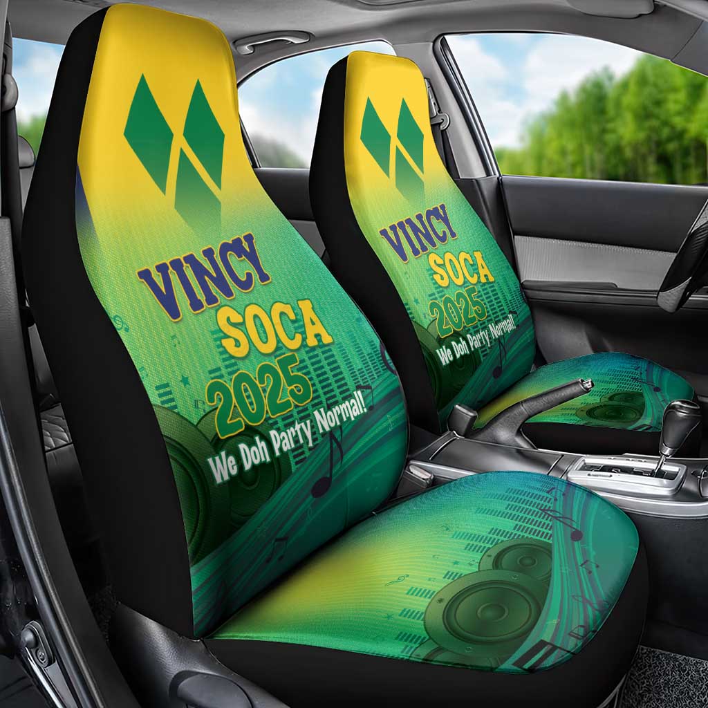 Vincy Mas 2025 Car Seat Cover Vincy Soca We Doh Party Normal - Wonder Print Shop