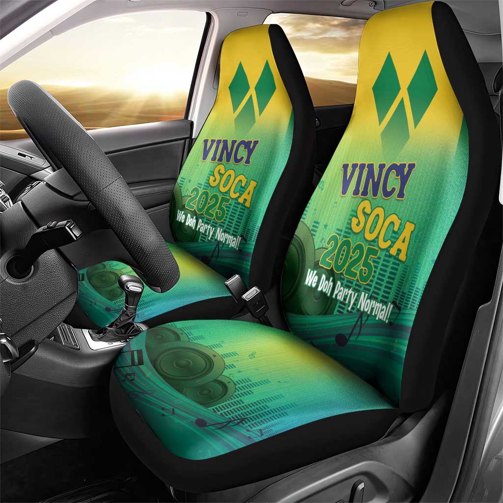 Vincy Mas 2025 Car Seat Cover Vincy Soca We Doh Party Normal - Wonder Print Shop
