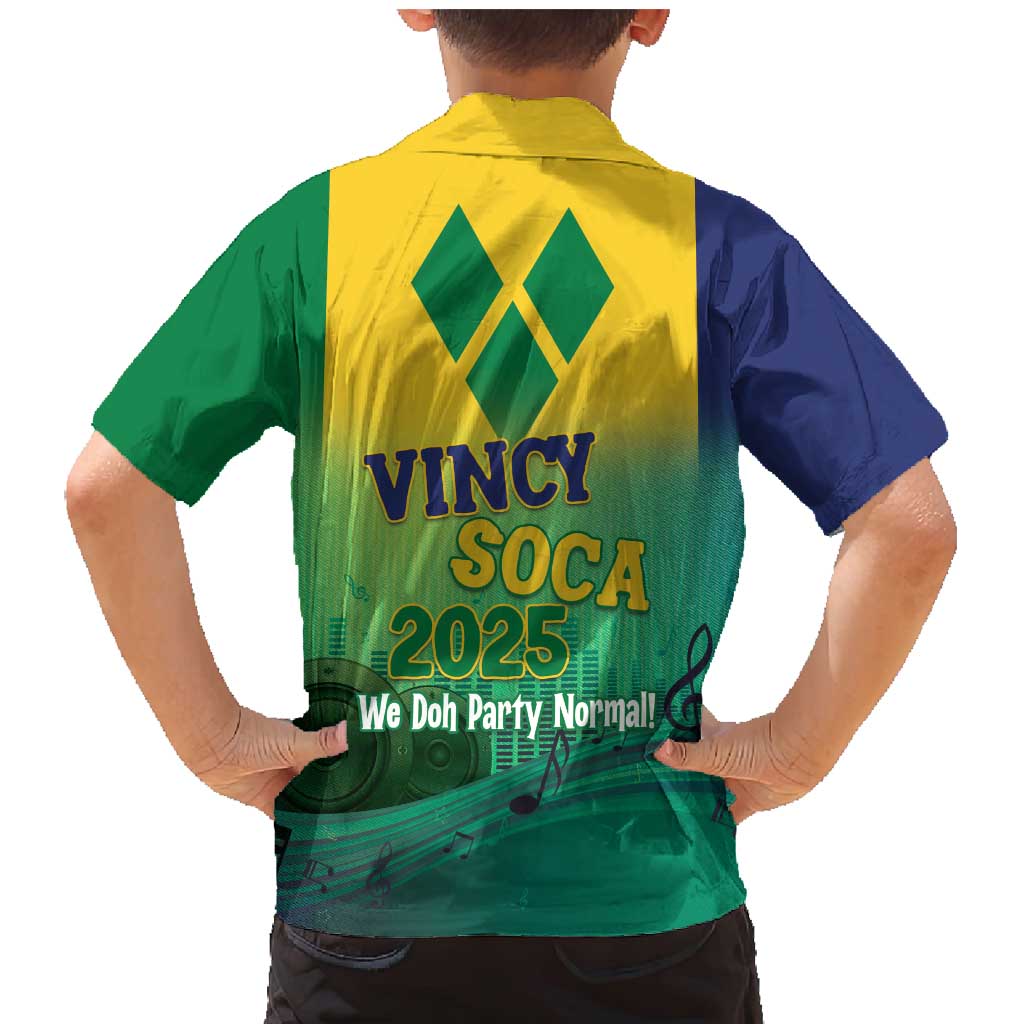 Vincy Mas 2025 Family Matching Mermaid Dress and Hawaiian Shirt Vincy Soca We Doh Party Normal - Wonder Print Shop