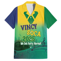 Vincy Mas 2025 Family Matching Off The Shoulder Long Sleeve Dress and Hawaiian Shirt Vincy Soca We Doh Party Normal - Wonder Print Shop